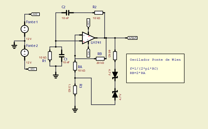 Wien Bridge Oscillator