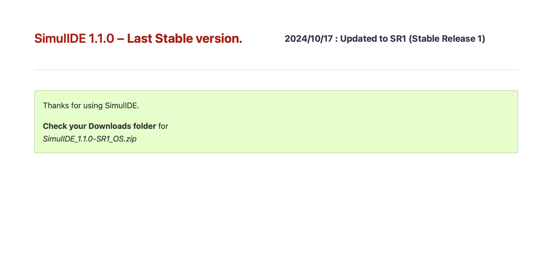 the confirmation, yet there's nada on my downloads folder