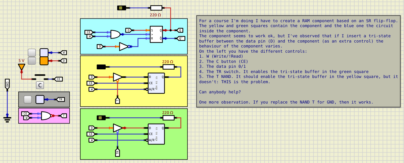 tri-state buffer issue