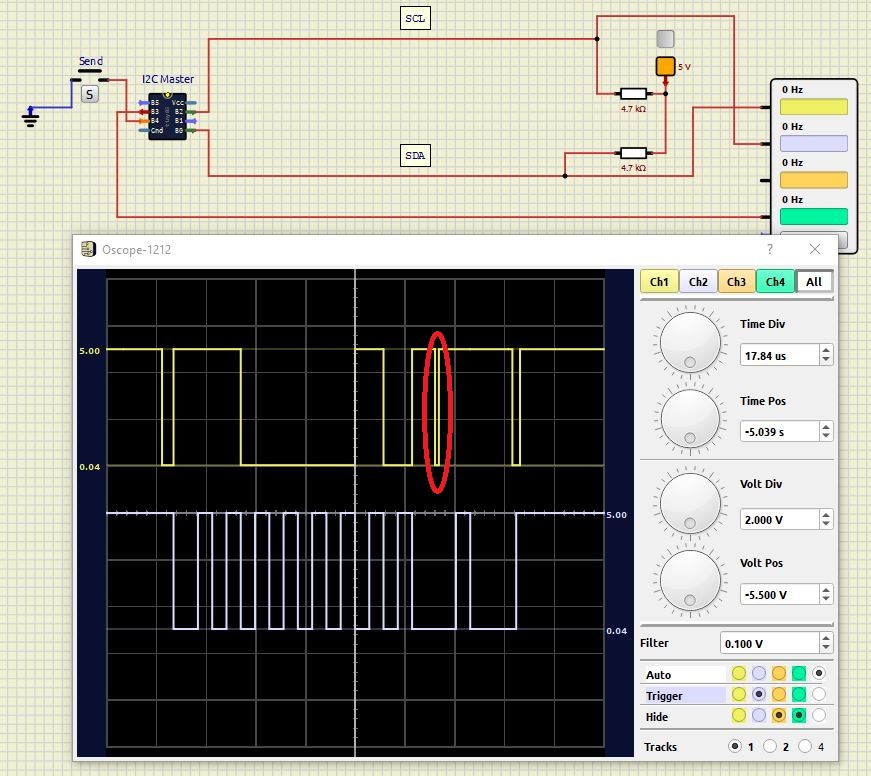 I2C trace